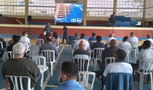 Mais de 70 líderes comunitários de Nova Iguaçu conheceram o programa Afluentes em apresentação na UNIG