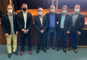 Autoridades municipais e diretores de Água do Rio: parceria para o desenvolvimento de São Gonçalo