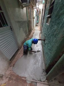 Obras de esgoto coloca fim as valas negras