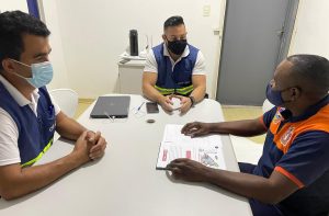 Ailan ao centro: " Estamos atuando nos problemas de falta d´água"
