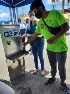 Guilherme: "Desde que vocês assumiram, cai água todos os dias."
