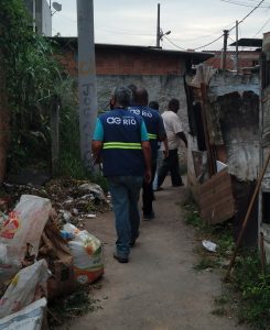 Equipes do Afluentes em visita ao Gogó da Ema