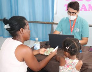 Sebastiana foi a primeira a ser cadastrada