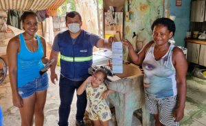 A conta de água é o comprovante de residência para a família de Aline Silva
