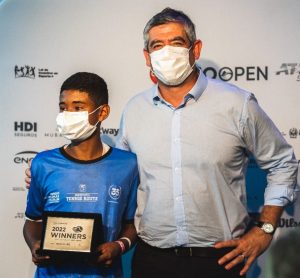 Cauã Santos garante premiação para a Escolinha Fabiano de Paula