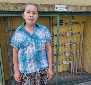 "Teve um mês que eu comprei 14 garrafões de água!", afirma Josefa