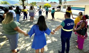 Dinâmica estimula a troca de experiências entre as participantes