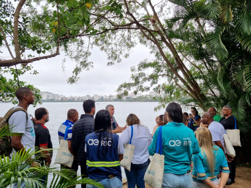 De Portas Abertas recebe líderes de comunidades no Espaço Convivência Sustentável na Lagoa Rodrigo de Freitas